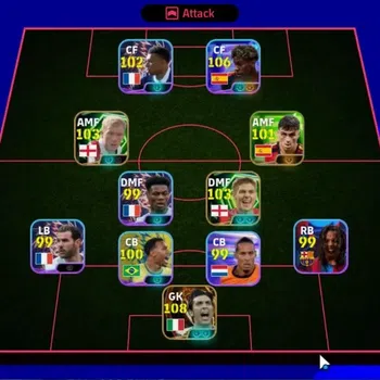 eFootball Accounts Legends & Iconic Players Android|Big Time Gianluigi Buffon|Epic Paul Scholes,Gerrard,Shevchenko|4
