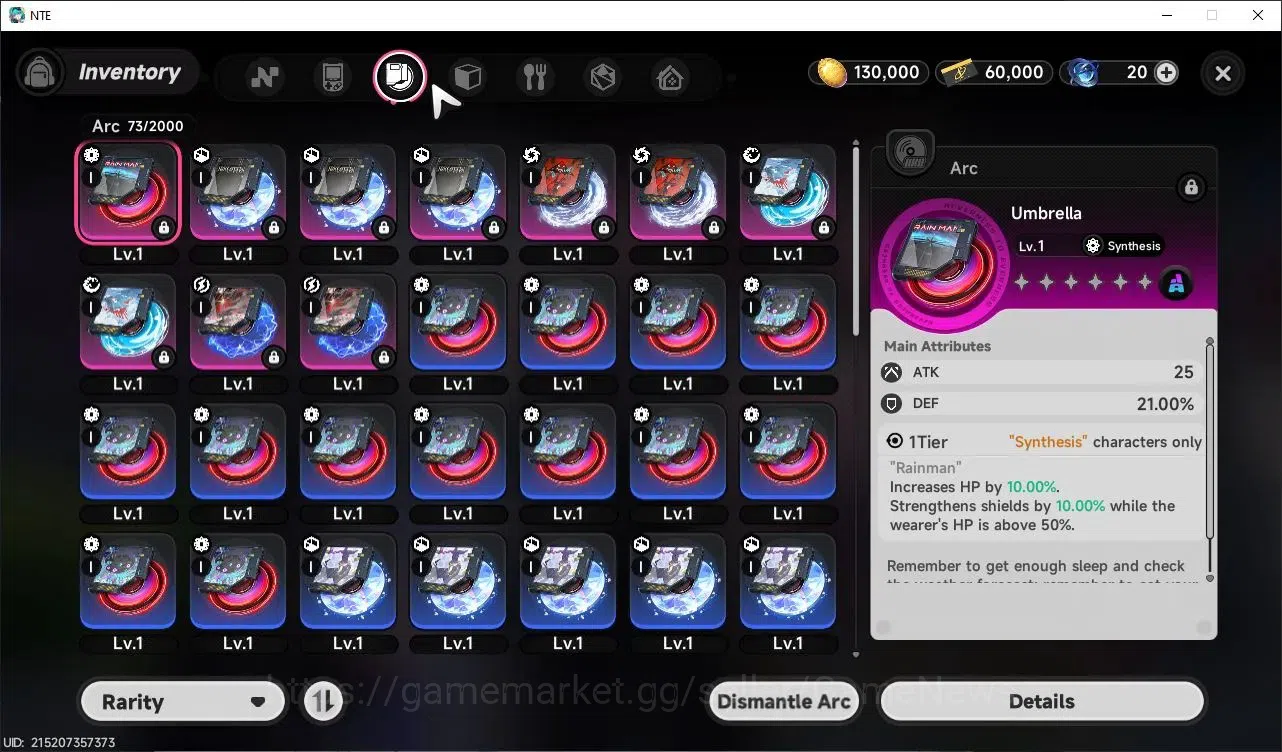 Neverness to Everness Accounts GLOBAL EU|HL 3| 1 SSR Limited Nanally |6 SR [Skia, image 6