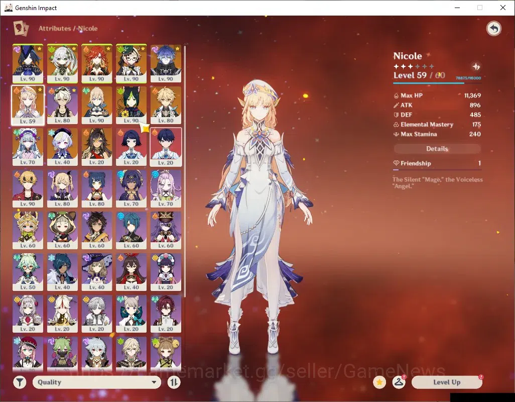 Genshin Impact Accounts ASIA|AR 57|6 Limited + 5 (*5Weapon)|ClorindeC3+Sig image 8