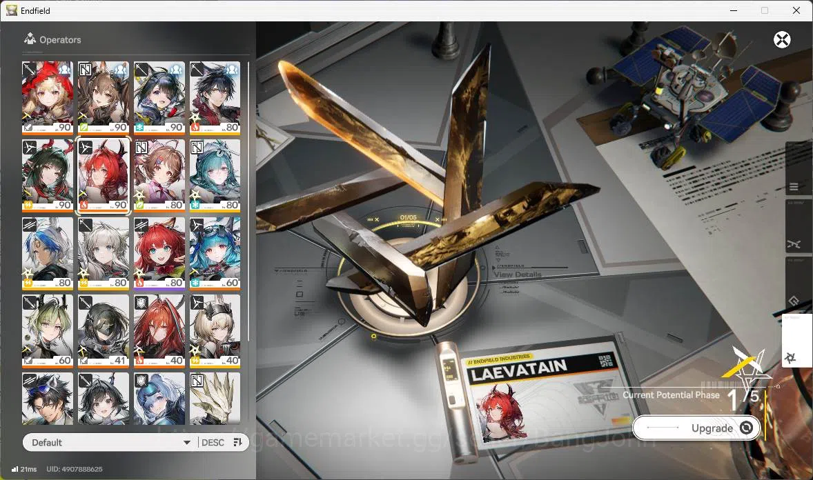 Arknights: Endfield Accounts ASIA|Lv 60|5Limit+5Sign|Zhuang Fangyi,Tangtang,P1( image 6