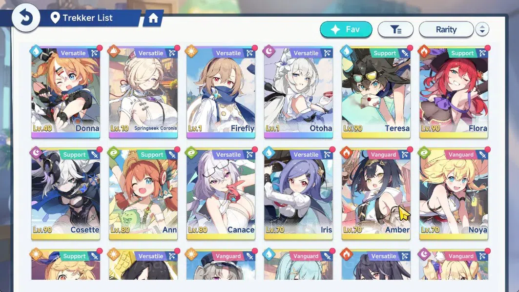Stella Sora Accounts GLOBAL END Lv40|16 SSR|9 Limit(Firefly+60 Soul Key image 2