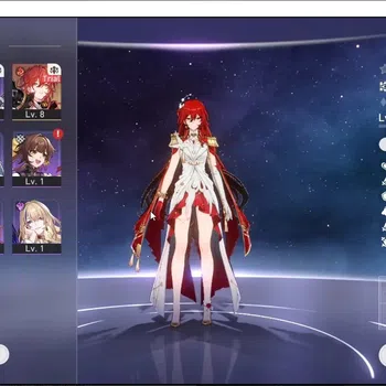 Honkai Star Rail Accounts Others Asia|Selector ON| 1 Golden Companion |TL 4|2 Limited| Himeko Nova,Sparkle |Female