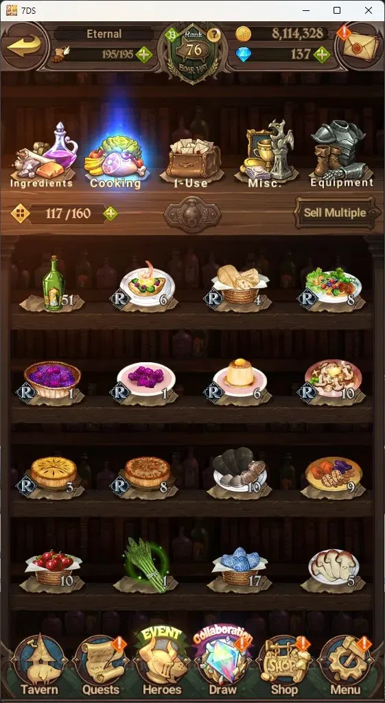 The Seven Deadly Sins: Grand Cross Accounts Global|4M CC|137 DM|5 LR+9 UR+Collab Gachikuta|Rox image 18