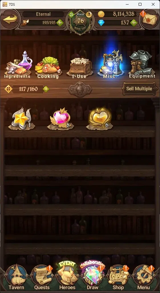 The Seven Deadly Sins: Grand Cross Accounts Global|4M CC|137 DM|5 LR+9 UR+Collab Gachikuta|Rox image 20
