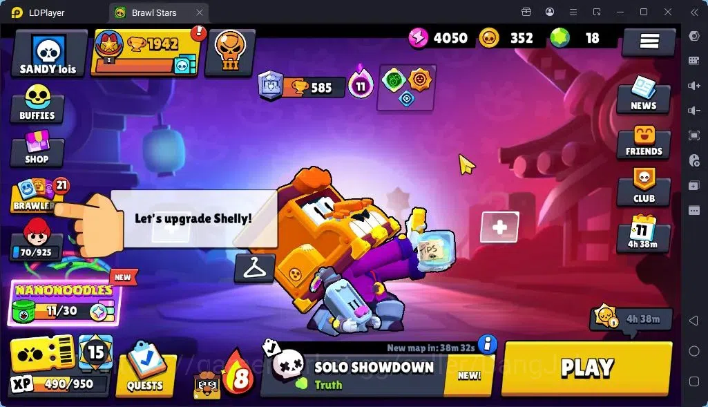 Brawl Stars Accounts Global |Trophy 1942 | Brawler 2 Max with Supercharge |Skins 3 Mythic,3 Epic|Bling 9259|Protect 1