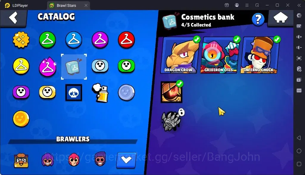 Brawl Stars Accounts Global |Trophy 1942 | Brawler 2 Max with Supercharge |Skins 3 Mythic,3 Epic|Bling 9259|Protect 13