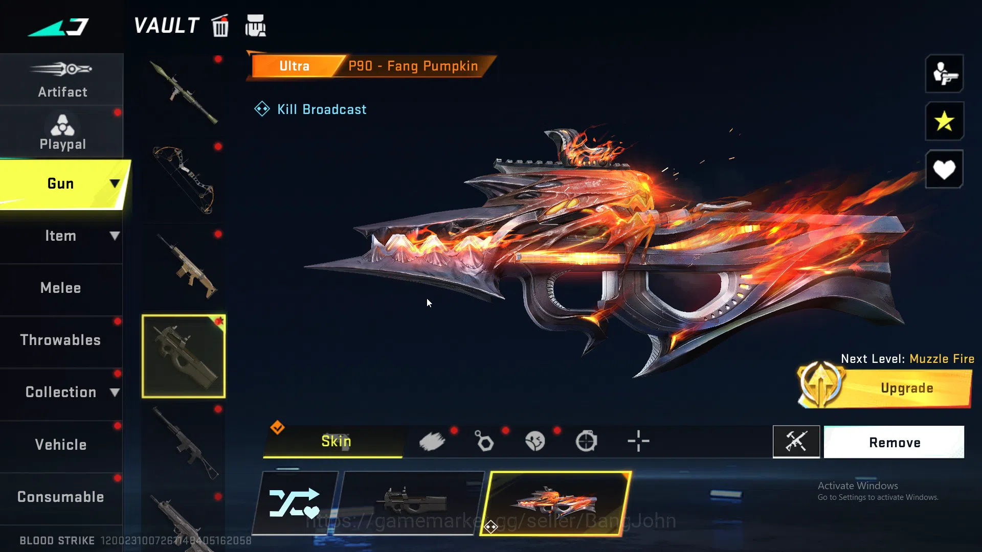 Blood Strike Accounts ASIA| 4 EVA | Limited MP155 Hotblast | 5 ULTRA GUN image 10