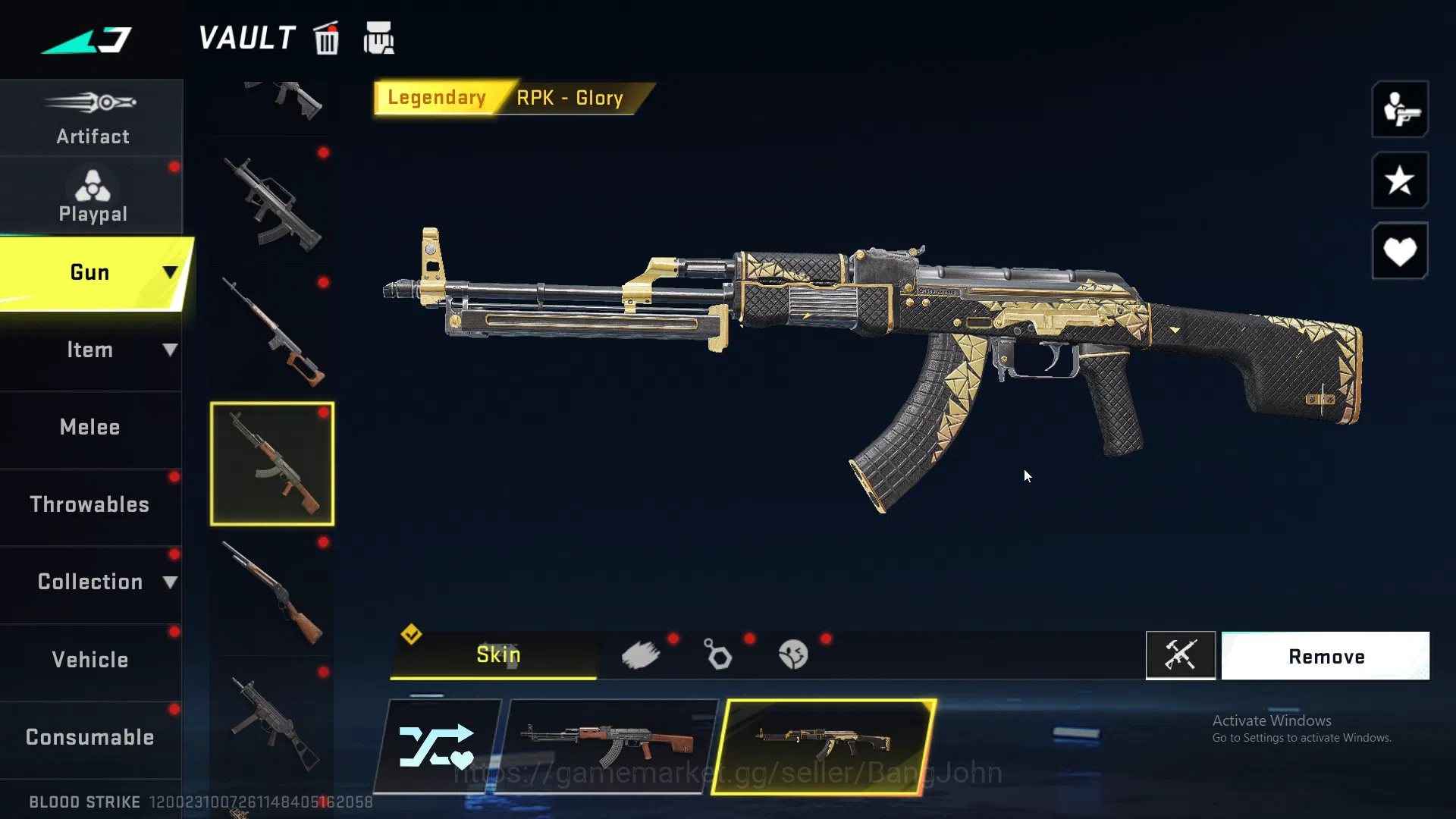 Blood Strike Accounts ASIA| 4 EVA | Limited MP155 Hotblast | 5 ULTRA GUN image 13