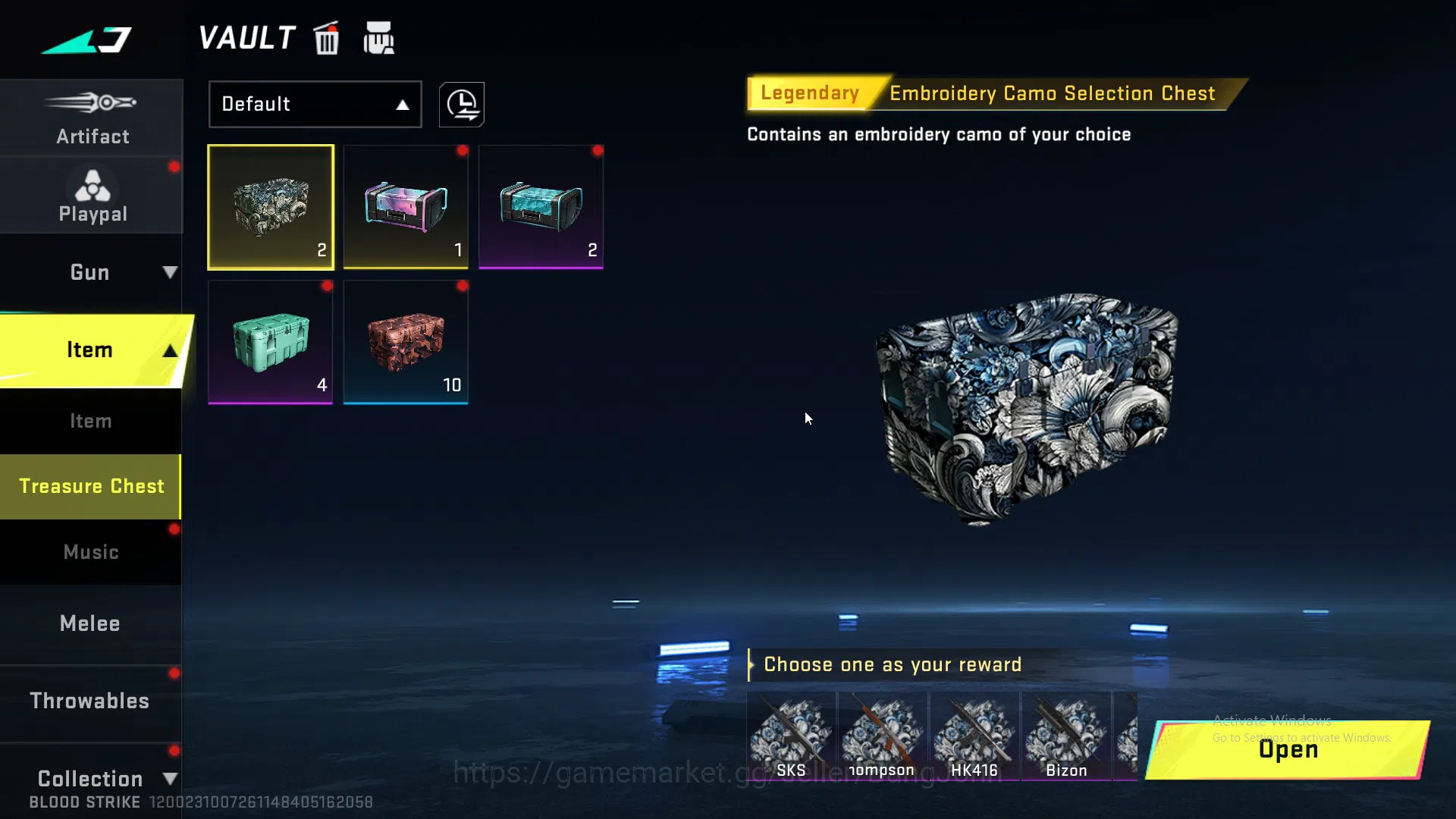Blood Strike Accounts ASIA| 4 EVA | Limited MP155 Hotblast | 5 ULTRA GUN image 16