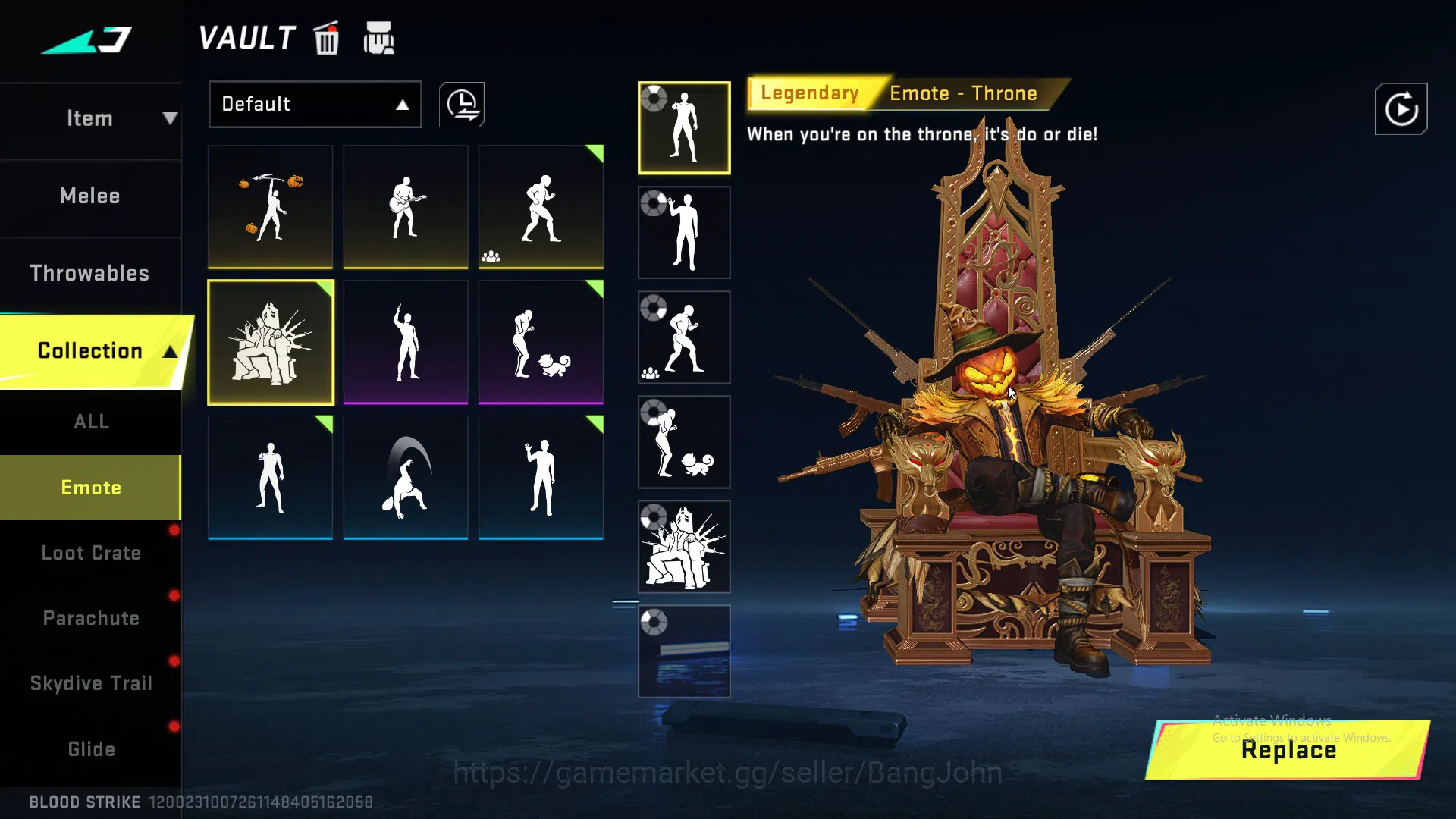 Blood Strike Accounts ASIA| 4 EVA | Limited MP155 Hotblast | 5 ULTRA GUN image 18