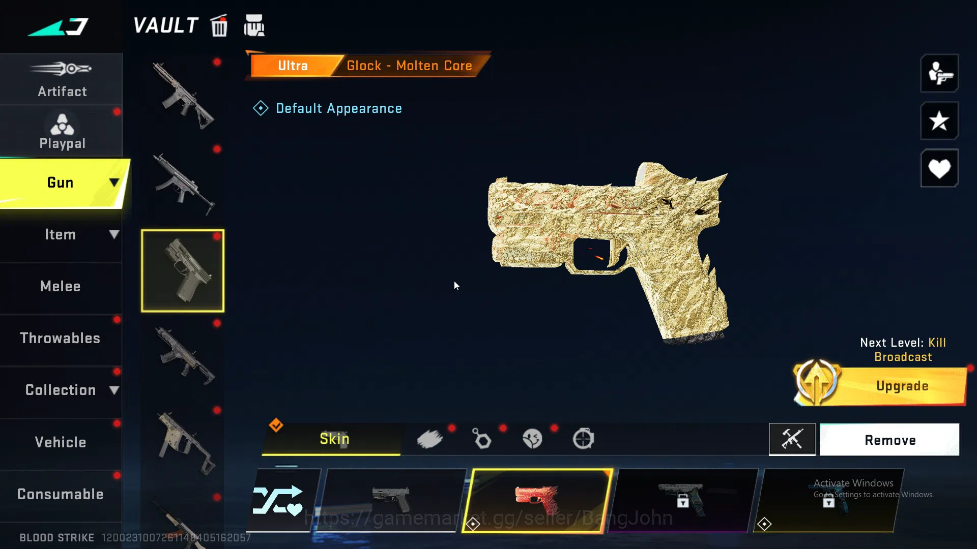 Blood Strike Accounts ASIA| 4 EVA | Limited MP155 Hotblast | 5 ULTRA GUN image 4