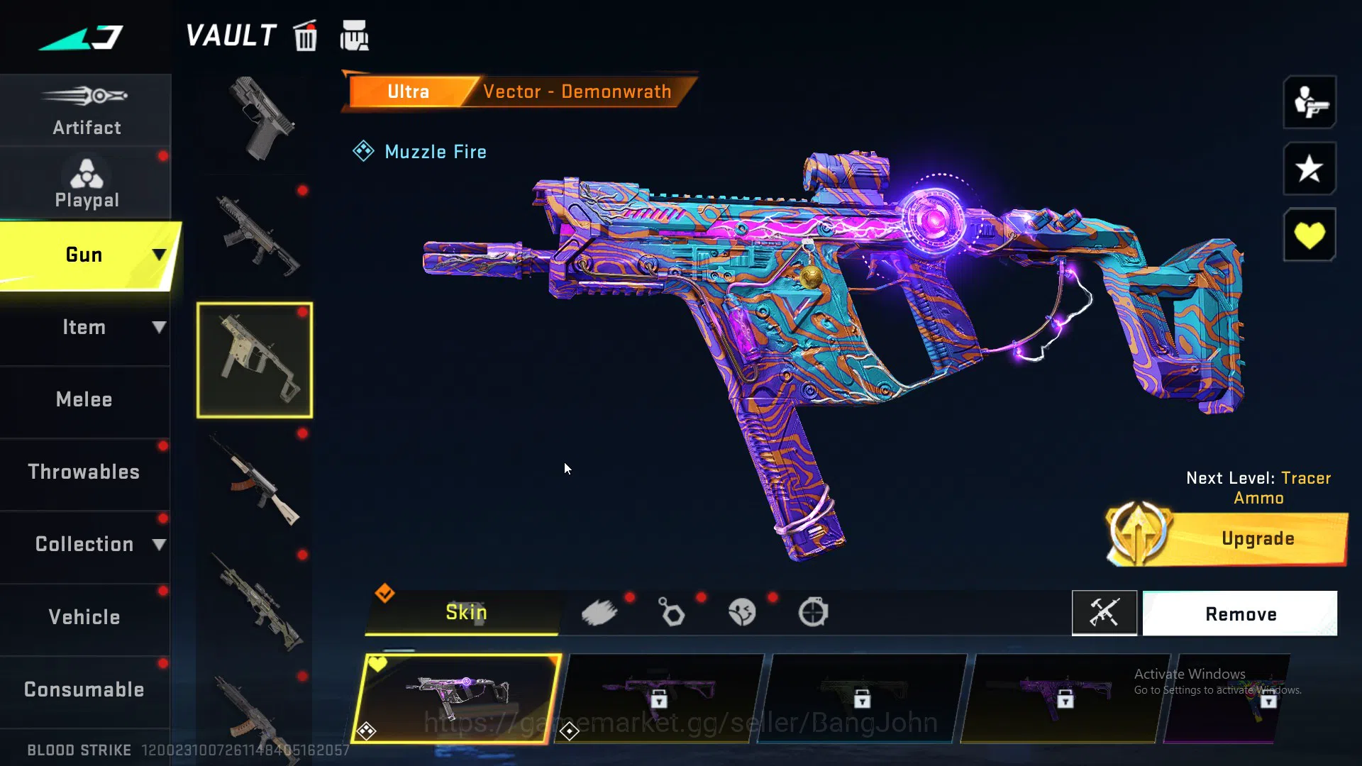 Blood Strike Accounts ASIA| 4 EVA | Limited MP155 Hotblast | 5 ULTRA GUN image 5