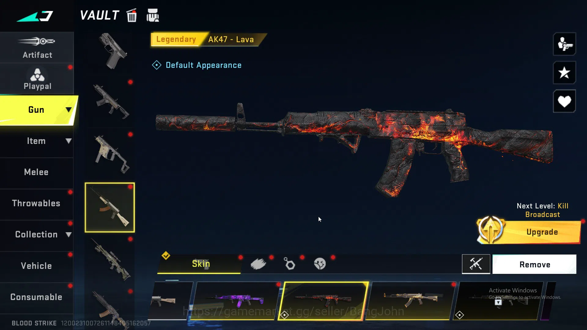 Blood Strike Accounts ASIA| 4 EVA | Limited MP155 Hotblast | 5 ULTRA GUN image 6