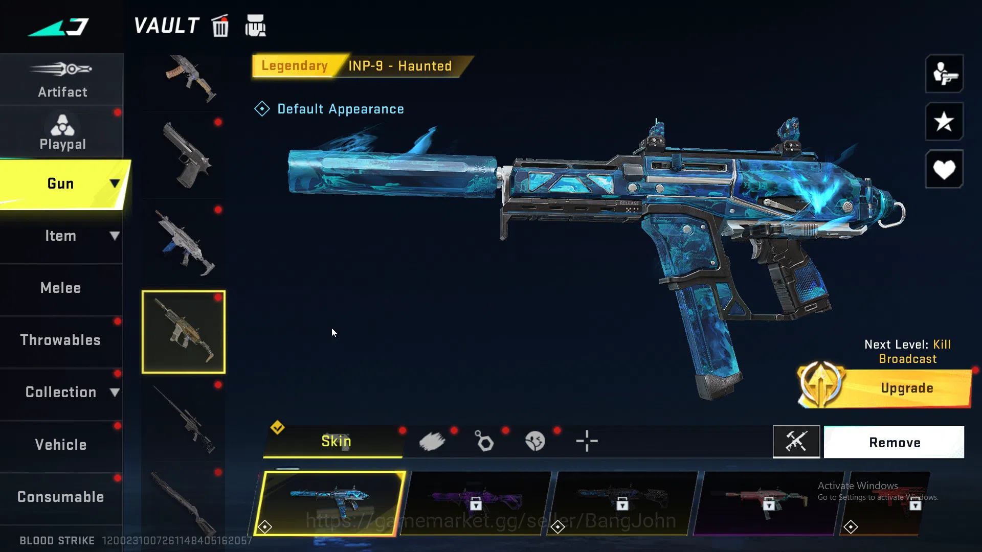 Blood Strike Accounts ASIA| 4 EVA | Limited MP155 Hotblast | 5 ULTRA GUN image 7