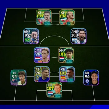 eFootball Accounts Legends & Iconic Players Mobile|PW 3048|Epic Bale, van der Sar, Suárez, Rijkaard,Aubameyang,Showtime