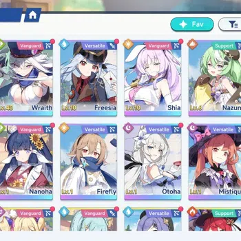 Stella Sora Accounts GLOBAL|Lv 40|11 SSR 6 Limit (Chitose,Wraih,ShiaT1,Snowish Laru,Firefly,Otoha),Freesia,etc|13 SSR
