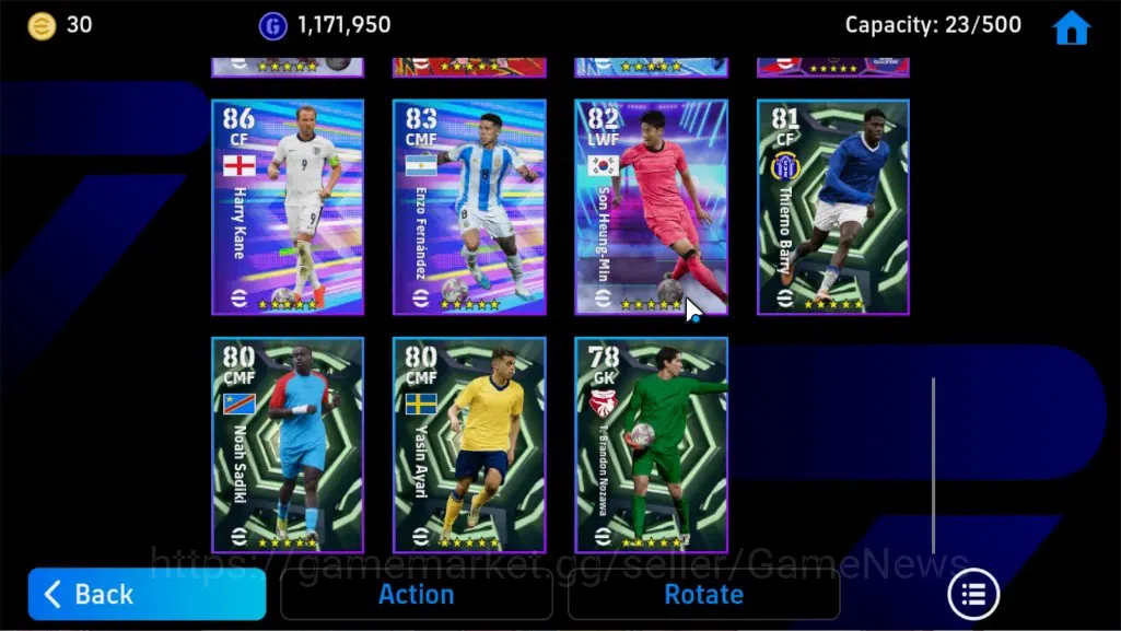 eFootball Accounts Others Android|Epic Javler Savlola,Raul,Gerrard,Andriy S,ShowTime TFFC26 Messi,Yamal,SU26 Messi,Highlight 10