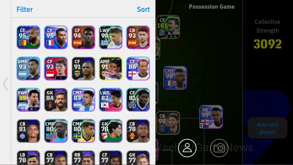 eFootball Accounts Others Android|Epic Javler Savlola,Raul,Gerrard,Andriy S,ShowTime TFFC26 Messi,Yamal,SU26 Messi,Highlight 2