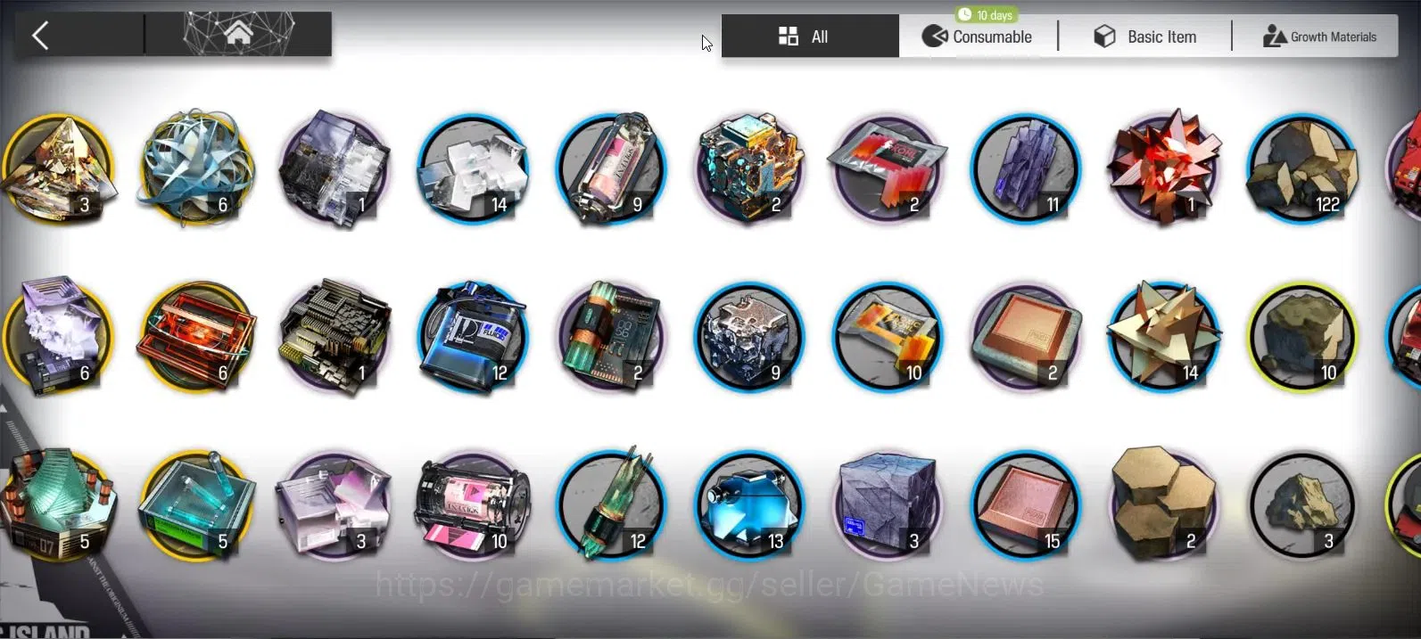 Arknights Accounts High-End Lv 38|+1 Skin|6K Oru|4 Limited+Collab Dungeon Meshi,Rainbow 6|Wisadel,Hoshi,Gavial,Siege 12