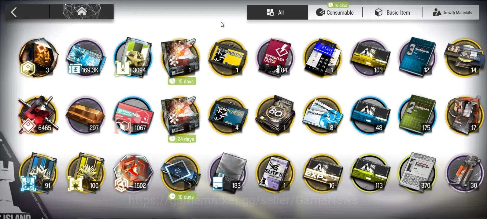 Arknights Accounts High-End Lv 38|+1 Skin|6K Oru|4 Limited+Collab Dungeon Meshi,Rainbow 6|Wisadel,Hoshi,Gavial,Siege 8