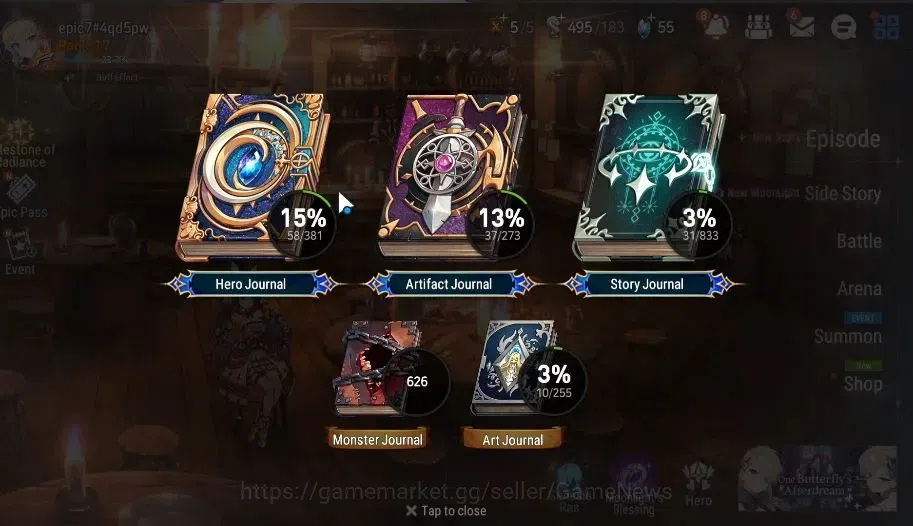 Epic Seven Accounts Global|UnVerif|2 ML (Rhianna&Luciel,New Moon Luna) image 15