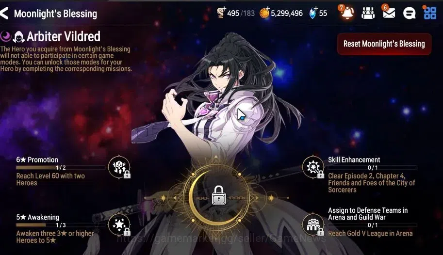 Epic Seven Accounts Global|UnVerif|2 ML (Rhianna&Luciel,New Moon Luna) image 3