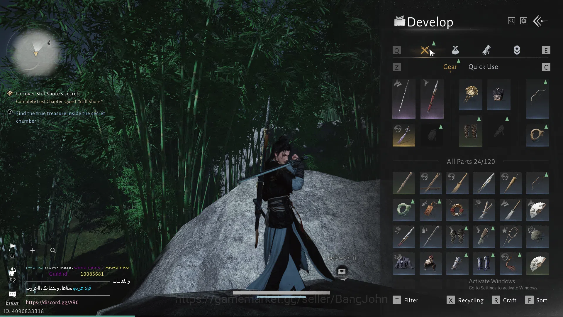 Where Winds Meet Accounts [ASIA] Starter Lvl 17 | MC Male | 1 Harmonic Core  image 4