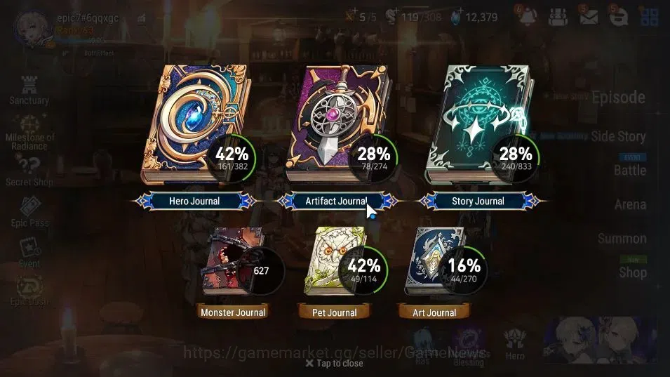 Epic Seven Accounts GLOBAL Unverif|9ML(Rhiana &Luciel,BArunka,HarSeti, image 3