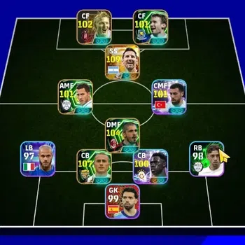 eFootball Accounts Legends & Iconic Players Android|Big Time Lionel Messi 15 Jul'26|6 Epic Fabio Canavaro,Genaro