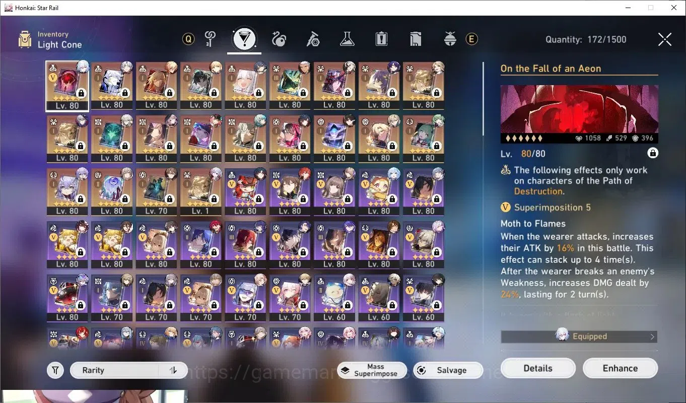 Honkai Star Rail Accounts Mid Game ASIA|28x 5* Char L80 incl Phainon, Dan Heng, Jiaoqiu, Acheron, Sparkle, Huohuo|On the 18