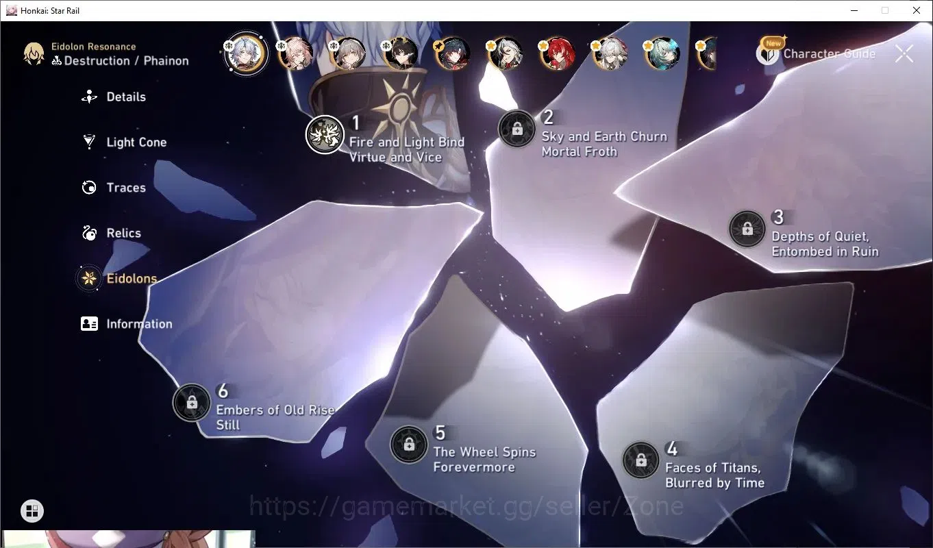Honkai Star Rail Accounts Mid Game ASIA|28x 5* Char L80 incl Phainon, Dan Heng, Jiaoqiu, Acheron, Sparkle, Huohuo|On the 9