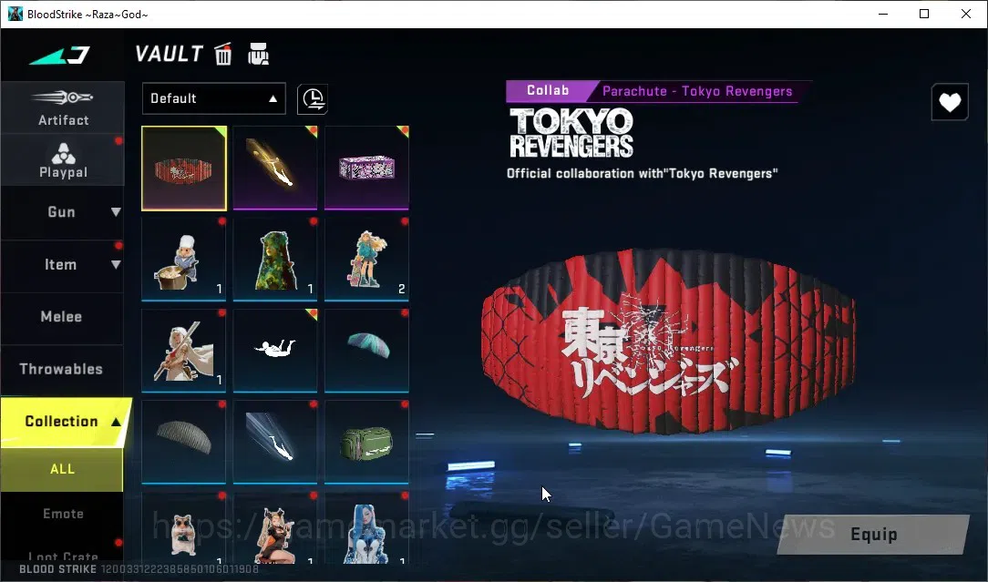 Blood Strike Accounts ASIA|2 Collab Tokyo Revengers(Jack-Takemichi,MCX-T image 9