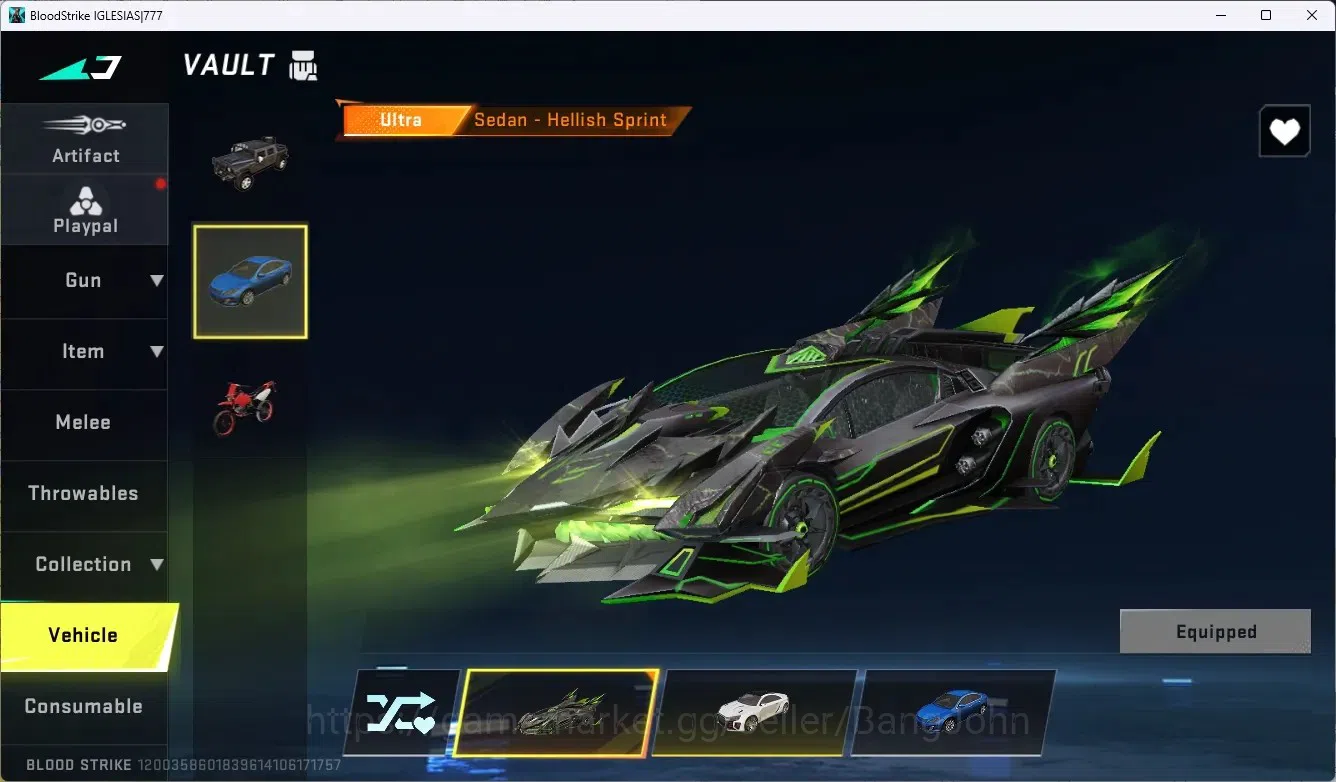 Blood Strike Accounts ASIA | 1 EVO: FAL-Evolved Draco | 1 Ultra Melee Sh image 10