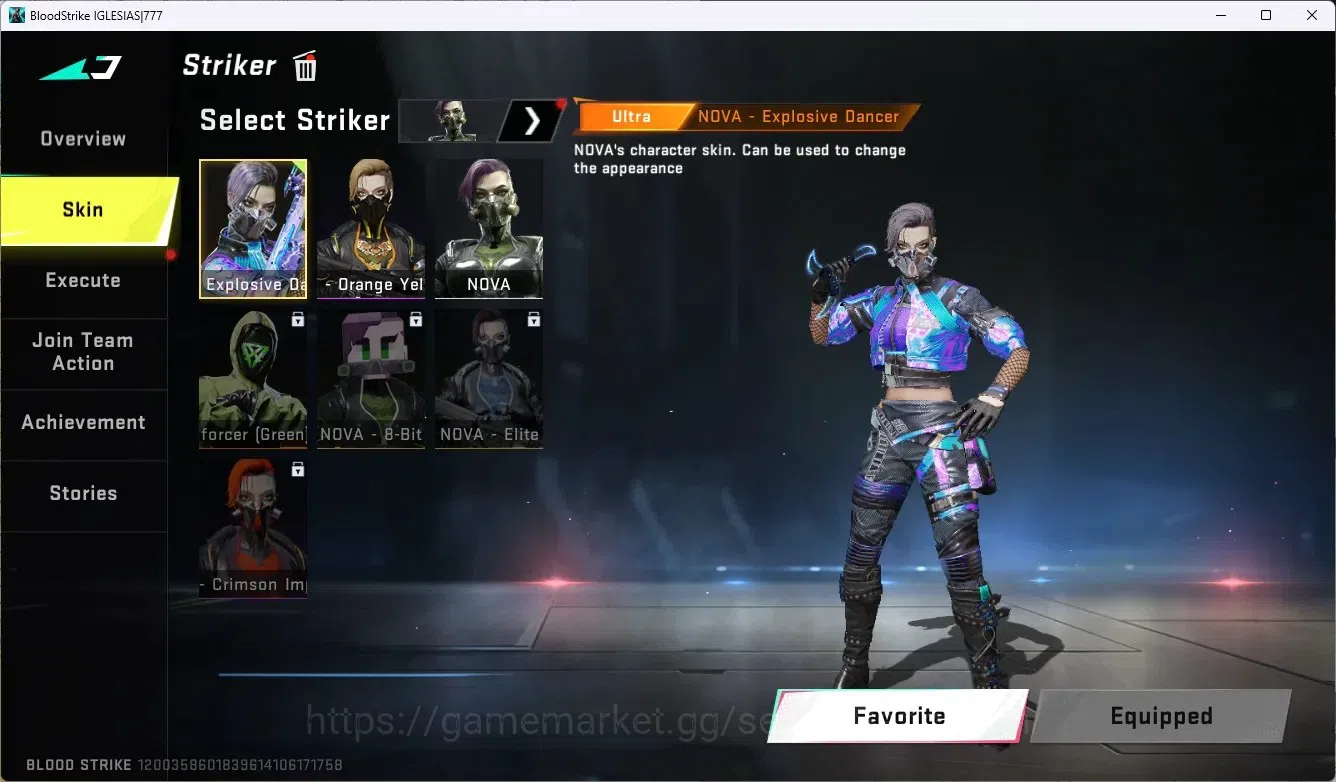 Blood Strike Accounts ASIA | 1 EVO: FAL-Evolved Draco | 1 Ultra Melee Sh image 16