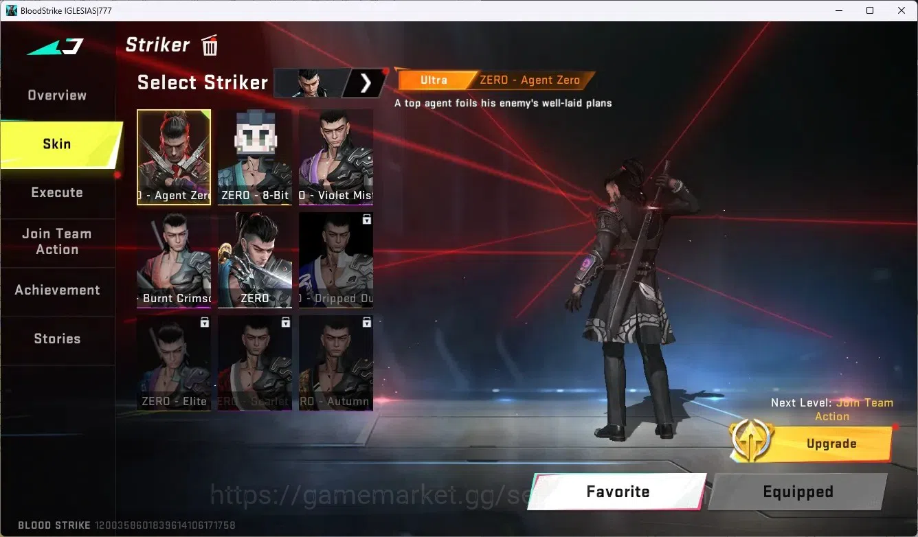 Blood Strike Accounts ASIA | 1 EVO: FAL-Evolved Draco | 1 Ultra Melee Sh image 18