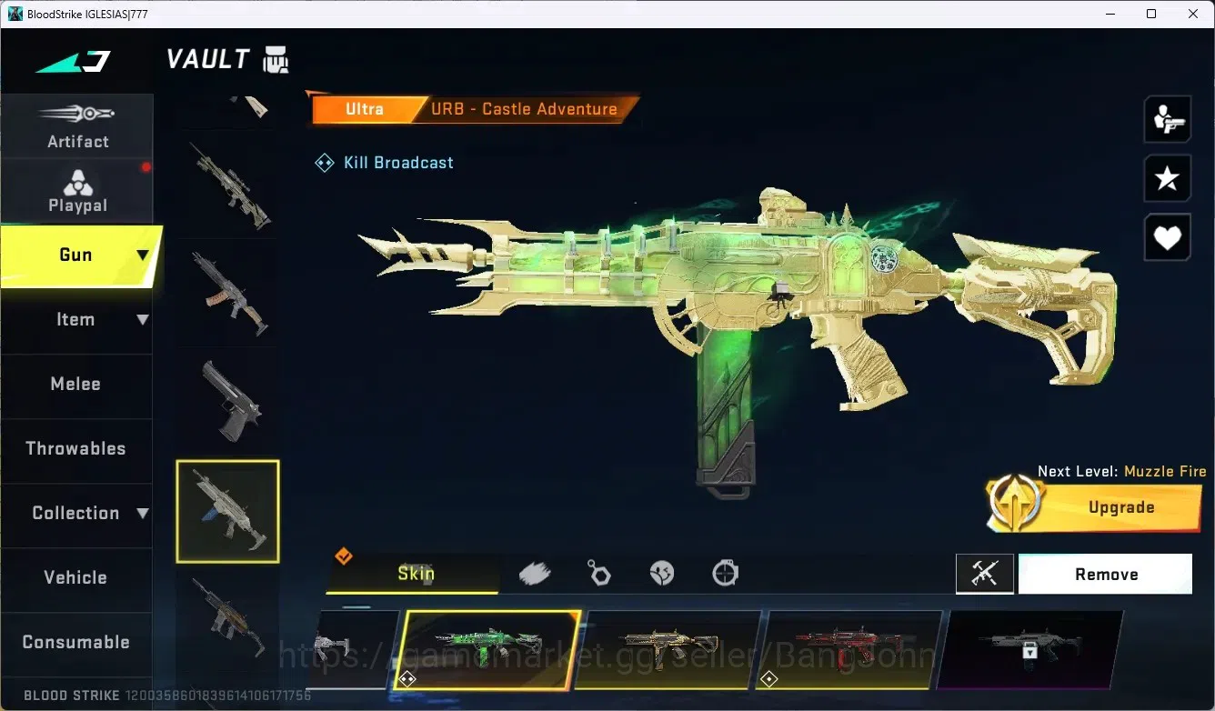 Blood Strike Accounts ASIA | 1 EVO: FAL-Evolved Draco | 1 Ultra Melee Sh image 2