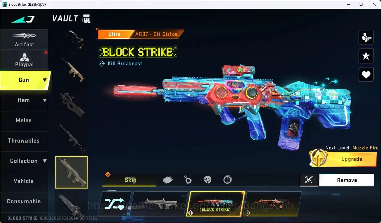 Blood Strike Accounts ASIA | 1 EVO: FAL-Evolved Draco | 1 Ultra Melee Sh image 4