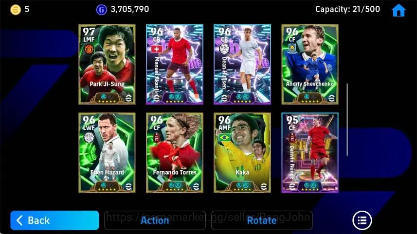 eFootball Accounts Mobile|PW 3154|Federico Dimarco BigT,Xabi Alonso E image 4
