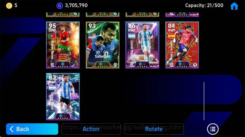 eFootball Accounts Mobile|PW 3154|Federico Dimarco BigT,Xabi Alonso E image 5