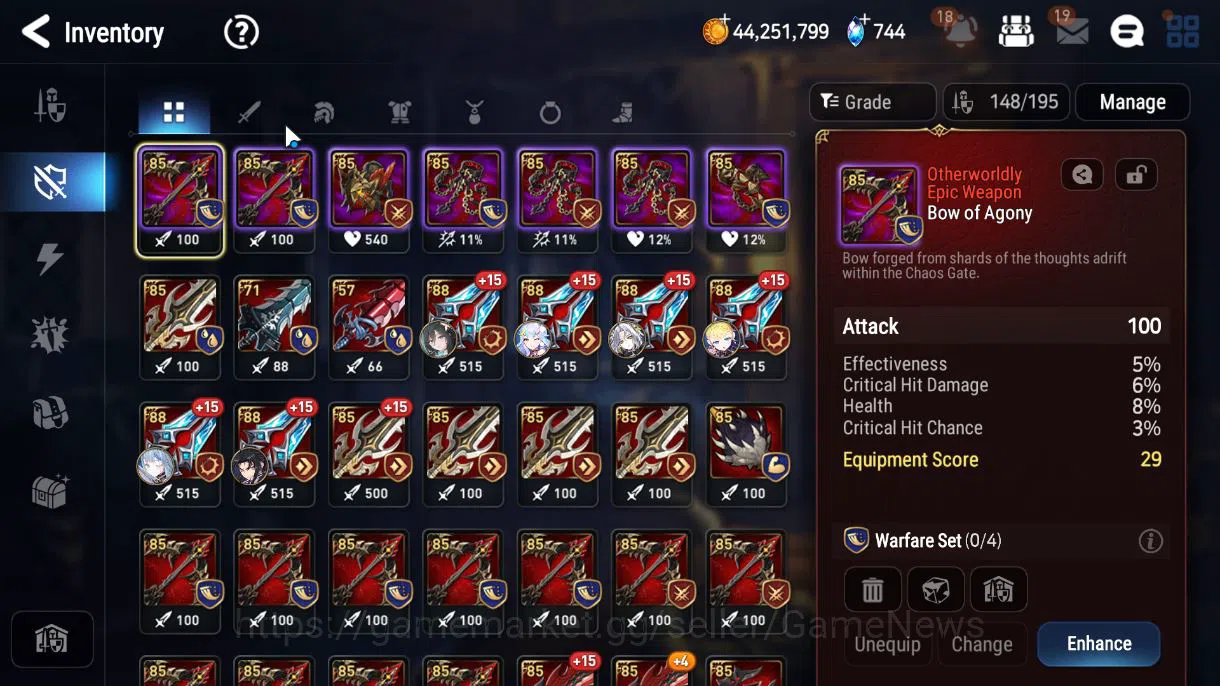 Epic Seven Accounts GLOBAL Verif|New Era|3 ML(DD Ray,Straze,FLidica,SO image 10