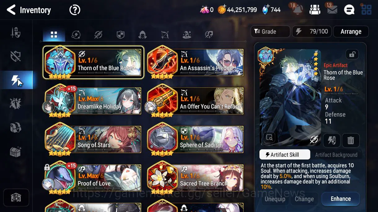 Epic Seven Accounts GLOBAL Verif|New Era|3 ML(DD Ray,Straze,FLidica,SO image 9
