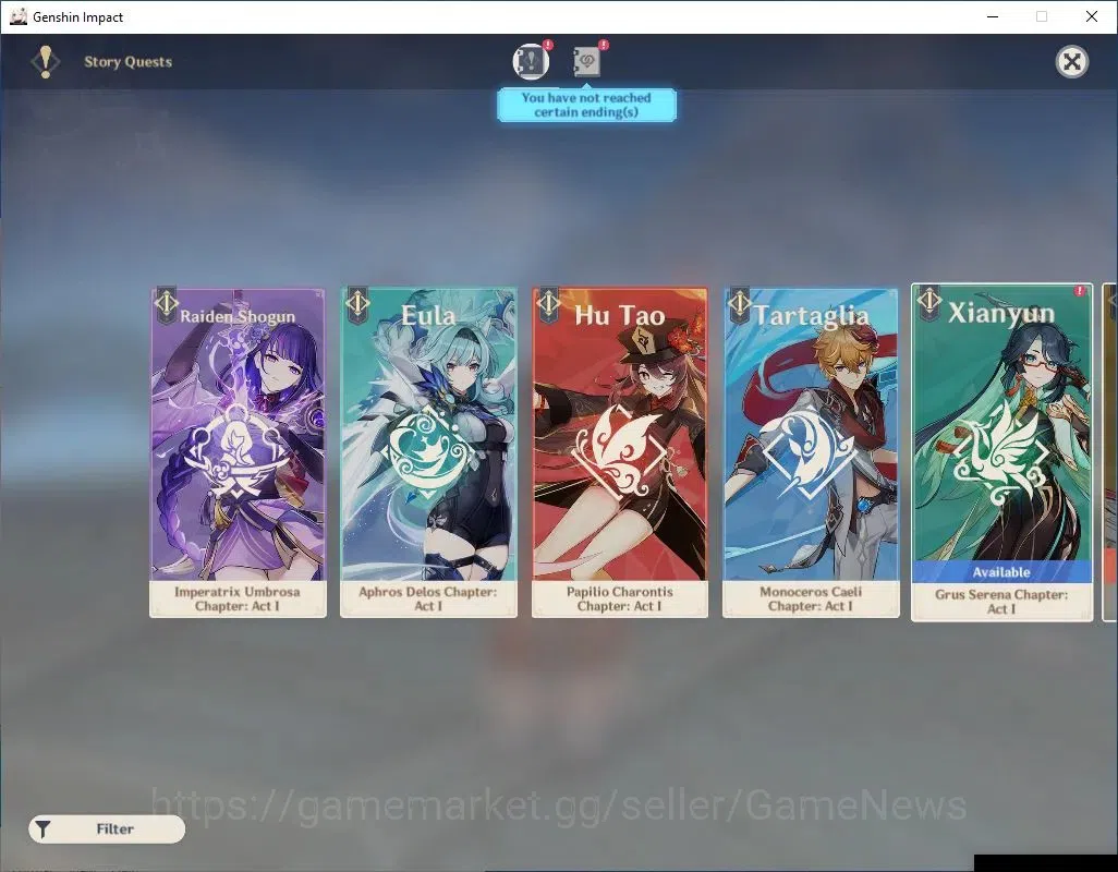 Genshin Impact Accounts ASIA|AR 53|4 Limited+1(*5Weapon)|Hutao,Ayaka,Arata image 12
