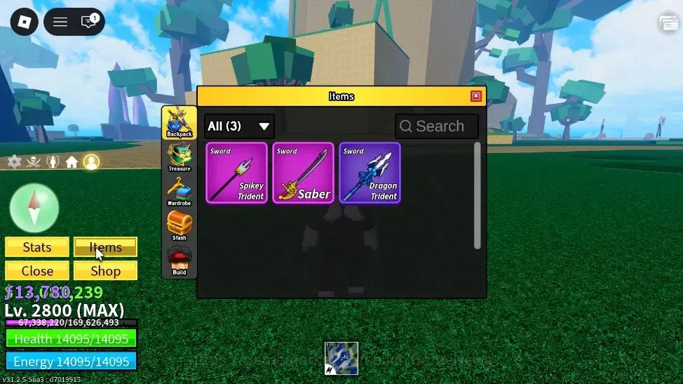 Roblox Accounts Blox Fruit |MAX Lv2800| 7M Beli 13k Frag| 2 Legend image 2