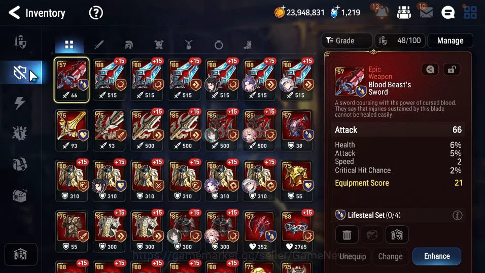 Epic Seven Accounts GLOBAL Unverif|New Era|4 ML(NM Luna,H Lua,R Renoa, image 10