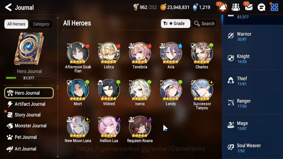 Epic Seven Accounts GLOBAL Unverif|New Era|4 ML(NM Luna,H Lua,R Renoa, image 13