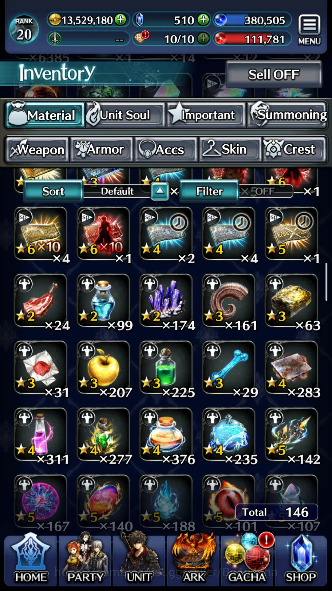 Last Cloudia Accounts Global|Rank 20|Collab (DragonoidMilim,Vergil,Nero) image 12