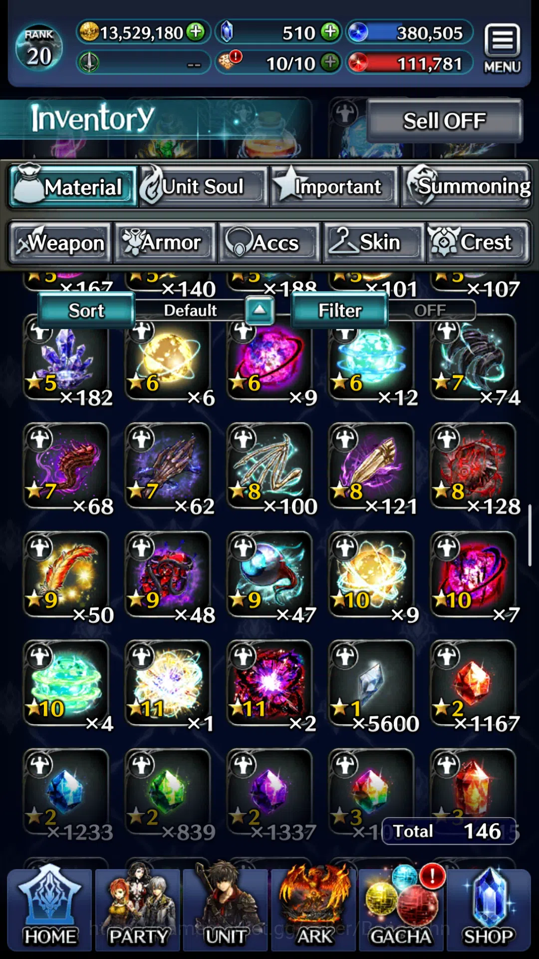 Last Cloudia Accounts Global|Rank 20|Collab (DragonoidMilim,Vergil,Nero) image 13