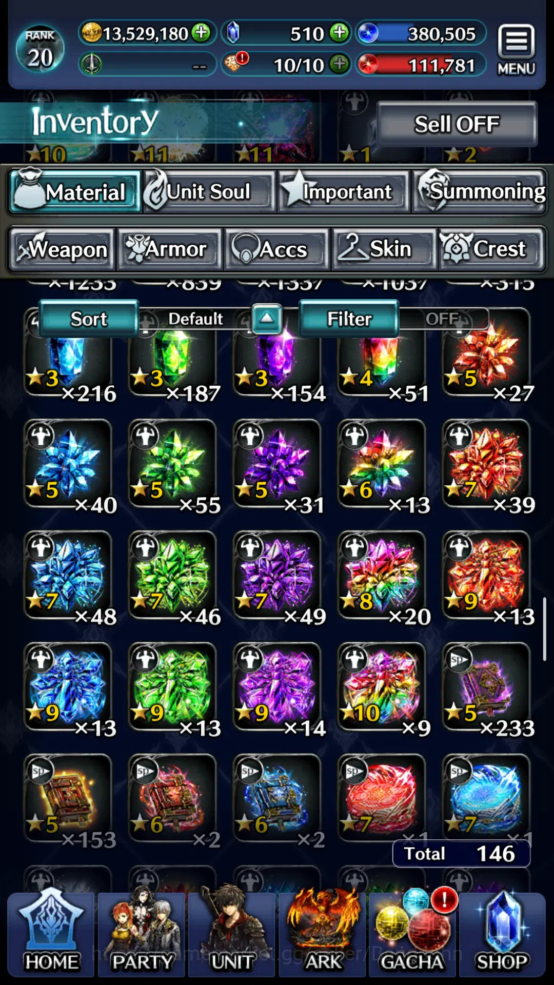 Last Cloudia Accounts Global|Rank 20|Collab (DragonoidMilim,Vergil,Nero) image 14