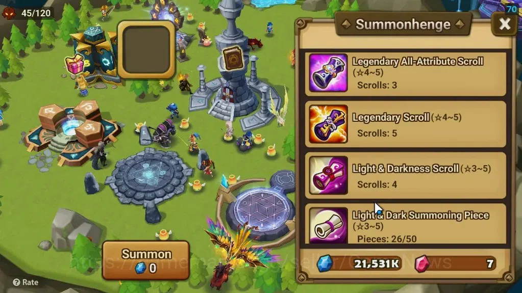 Summoners War: Sky Arena Accounts ASIA|Lv 26|Ready Gacha|107 12-YSC + 160 11-YSC + 3 image 13