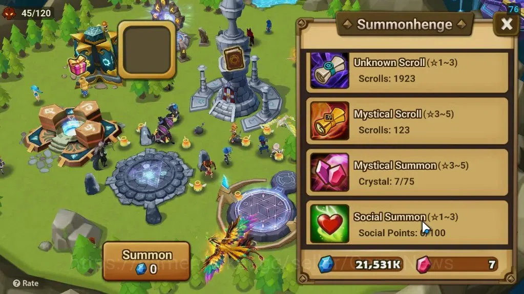 Summoners War: Sky Arena Accounts ASIA|Lv 26|Ready Gacha|107 12-YSC + 160 11-YSC + 3 image 14